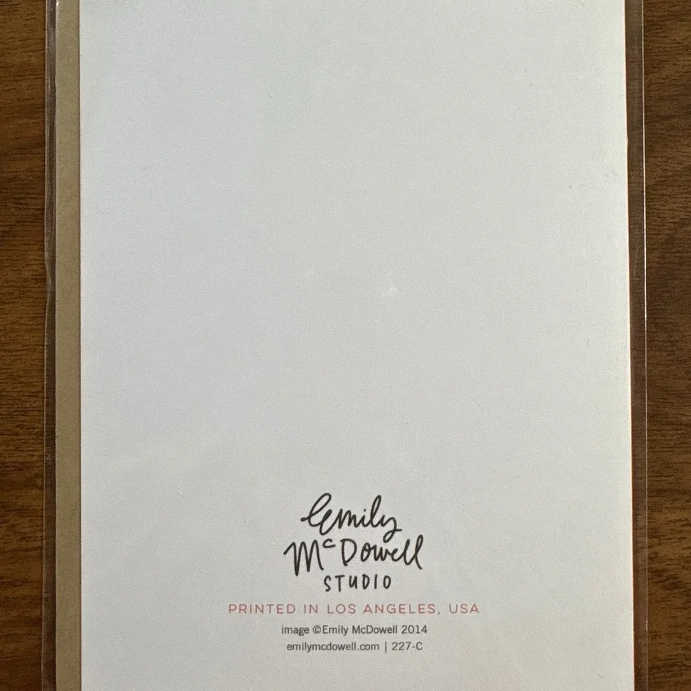 2 Emily McDowell Greeting Cards Funny Sarcastic Love Anniversary Wedding for Him